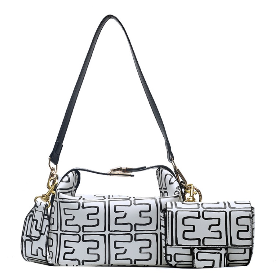 lovely Casual Print White Messenger BagLW Fashion Online For Women