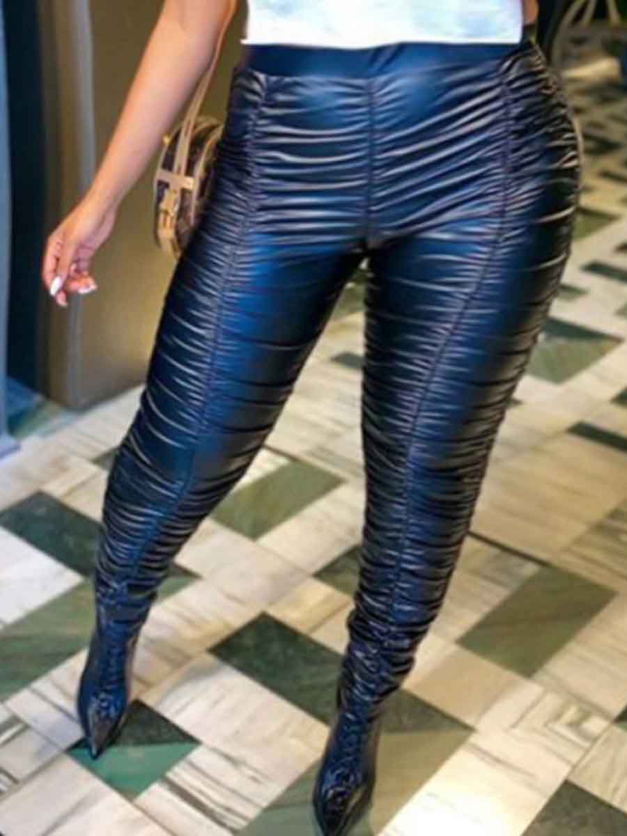 black plus size pants